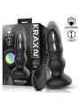 Krax Plug Anal con Vibracion Thrusting y Luz Led con Control Remoto