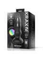 Krax Plug Anal con Vibracion Thrusting y Luz Led con Control Remoto