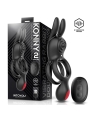 Konny Anillo Vibrador Doble con Conejito y Control Remoto