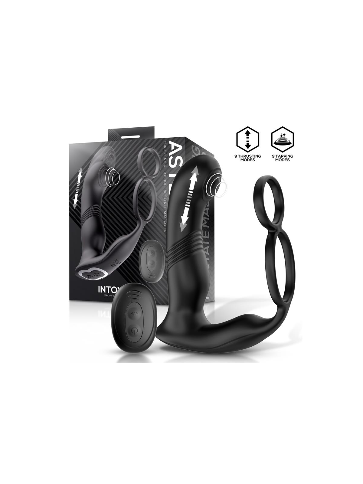 Astex Masajeador Prostatico con Thrusting y Tapping