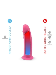 Dildo Dual Density Brilla en la Oscuridad Mod 6
