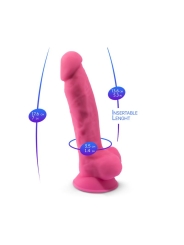 Dildo Dual density Brilla en la Oscuridad Mod 1 7