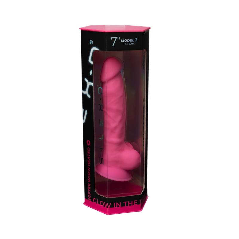 Dildo Dual density Brilla en la Oscuridad Mod 1 7