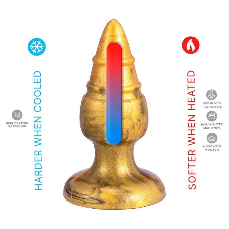 Goldy Plug anal Fantasy Silicona liquida
