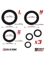 Set de 3 Anillos para el Pene Silicona S M y L