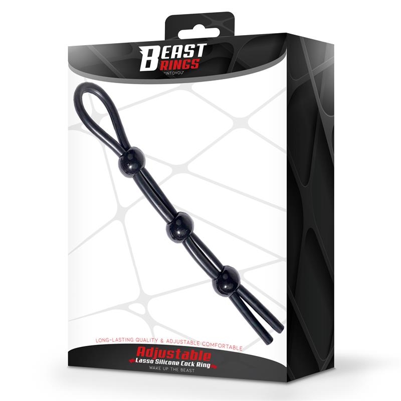 Lasso Anillo para el Pene Silicona Ajustable