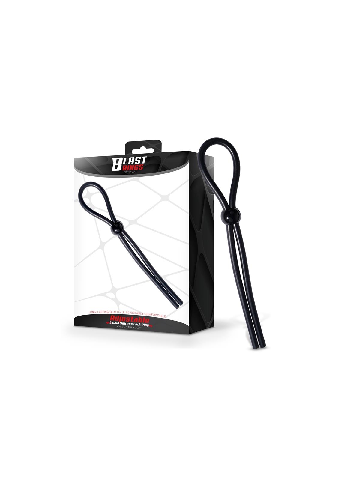 Lasso Anillo para el Pene Silicona Ajustable