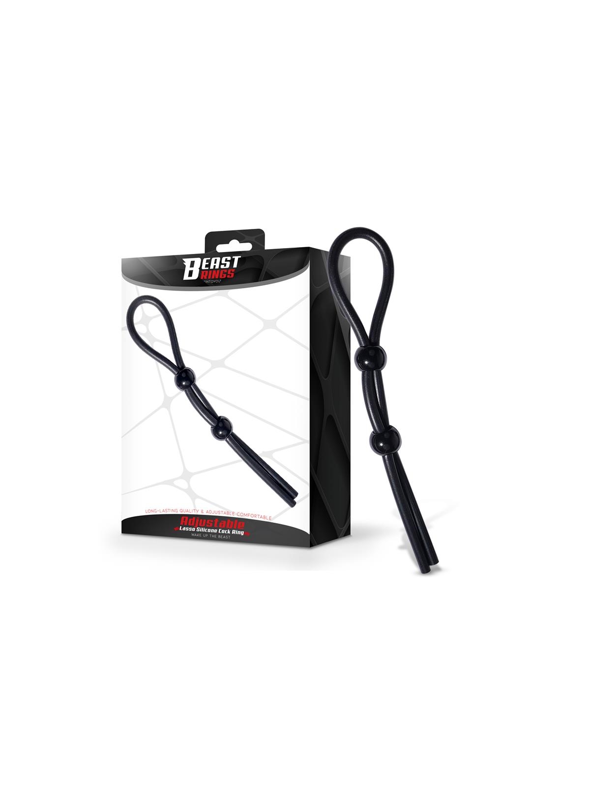 Lasso Anillo para el Pene Silicona Ajustable