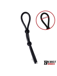 Lasso Anillo para el Pene Silicona Ajustable