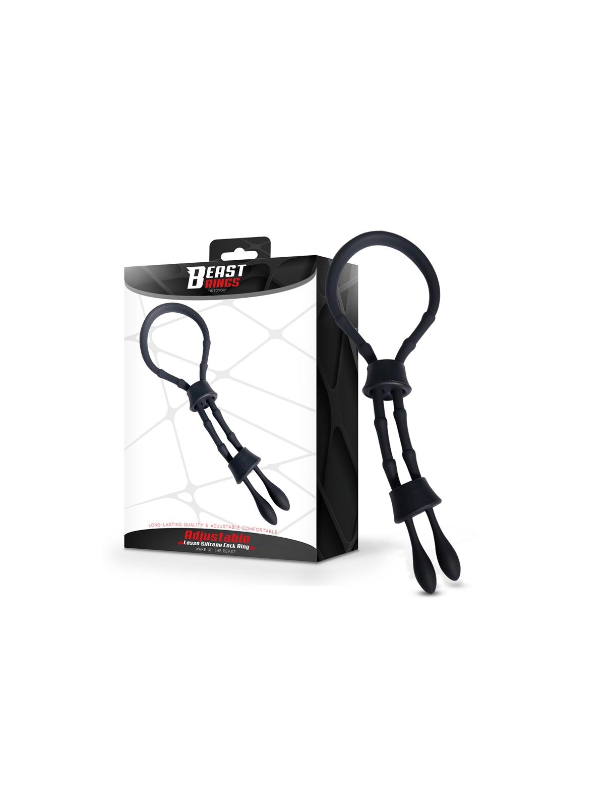 Lasso Anillo para el Pene Silicona Ajustable