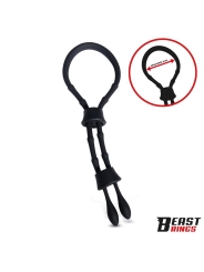 Lasso Anillo para el Pene Silicona Ajustable