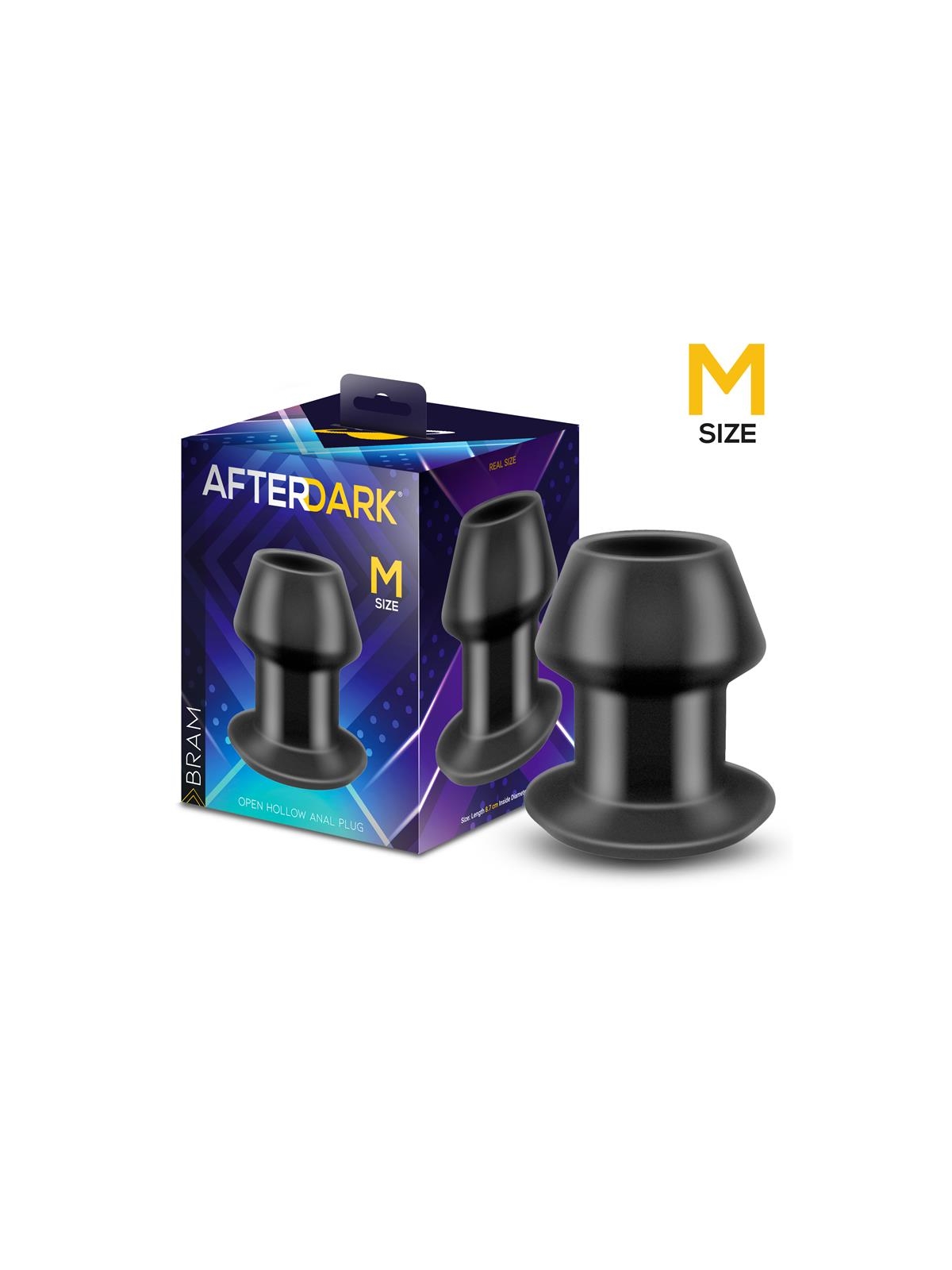 Bram Plug Anal Hueco Talla M