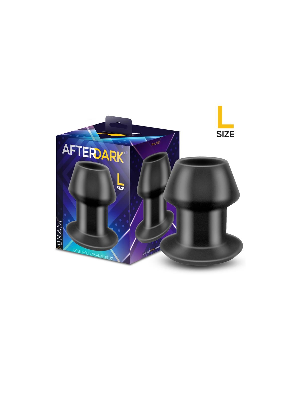 Bram Plug Anal Hueco Talla L