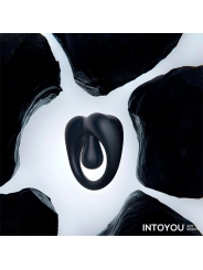 Kenny Anillo Vibrador con Estimulador de Clitoris y APP Azul Oscuro