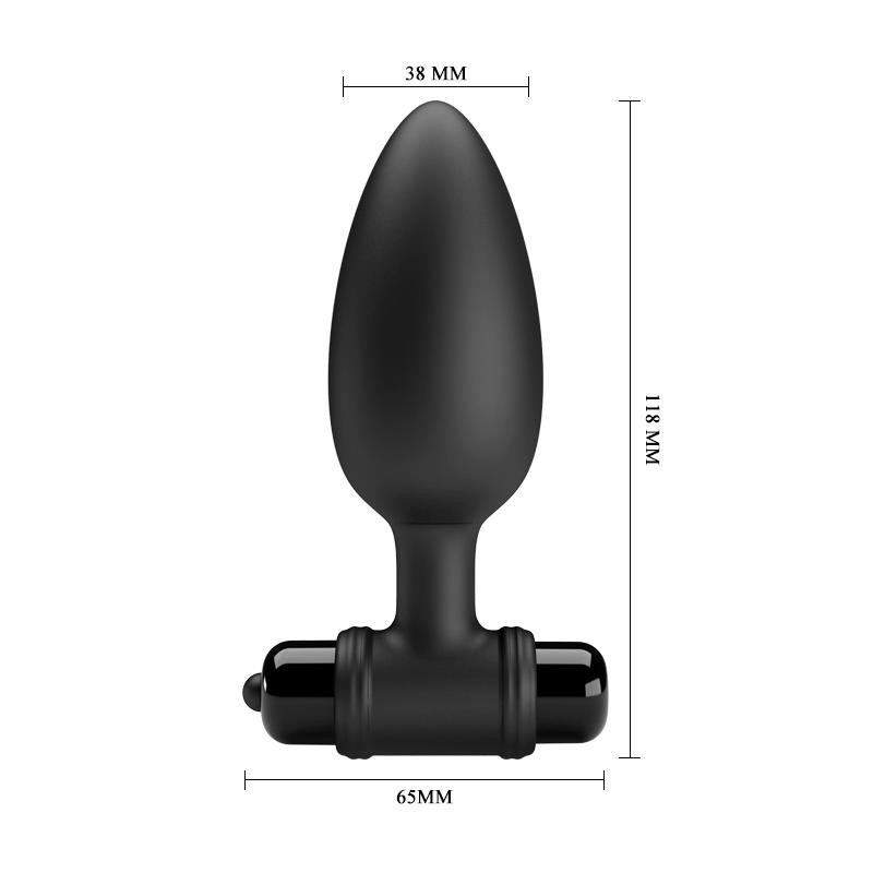 Plug Anal con Vibracion Vibra Butt Plug II USB Plug Anal con Vibracion Vibra Butt Plug II USB