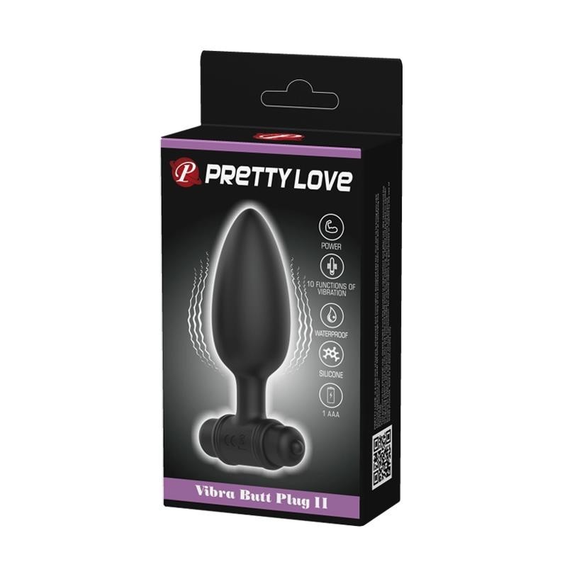 Plug Anal con Vibracion Vibra Butt Plug II USB Plug Anal con Vibracion Vibra Butt Plug II USB