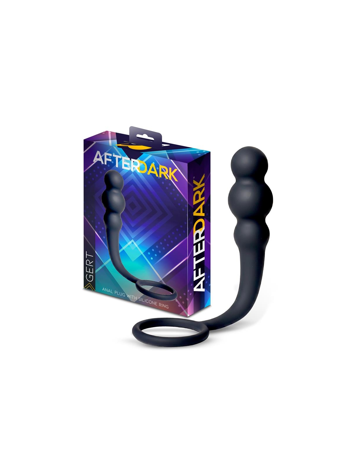 Gert Plug Anal con Anillo de Silicona