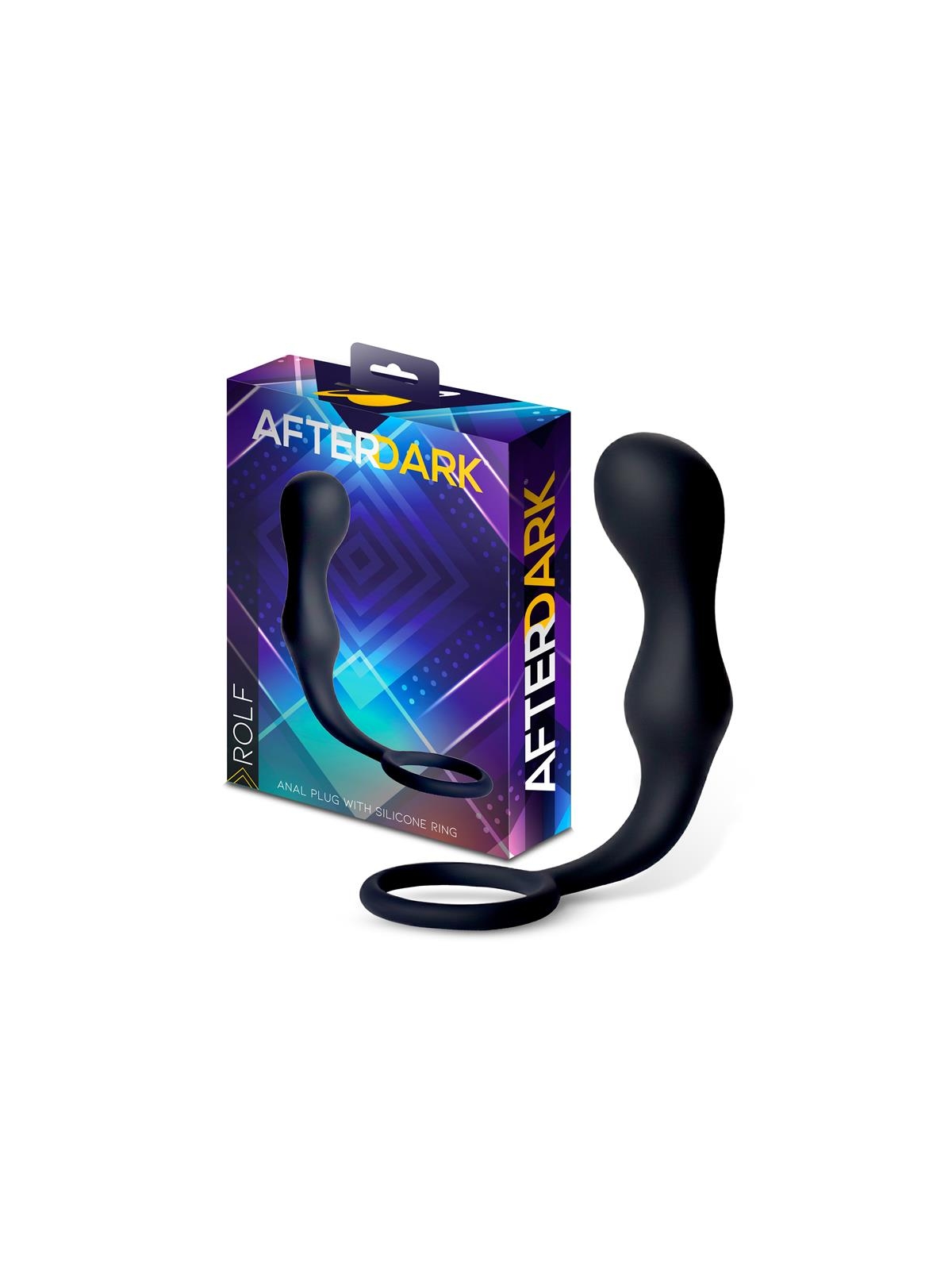 Rolf Plug Anal con Anillo de Silicona