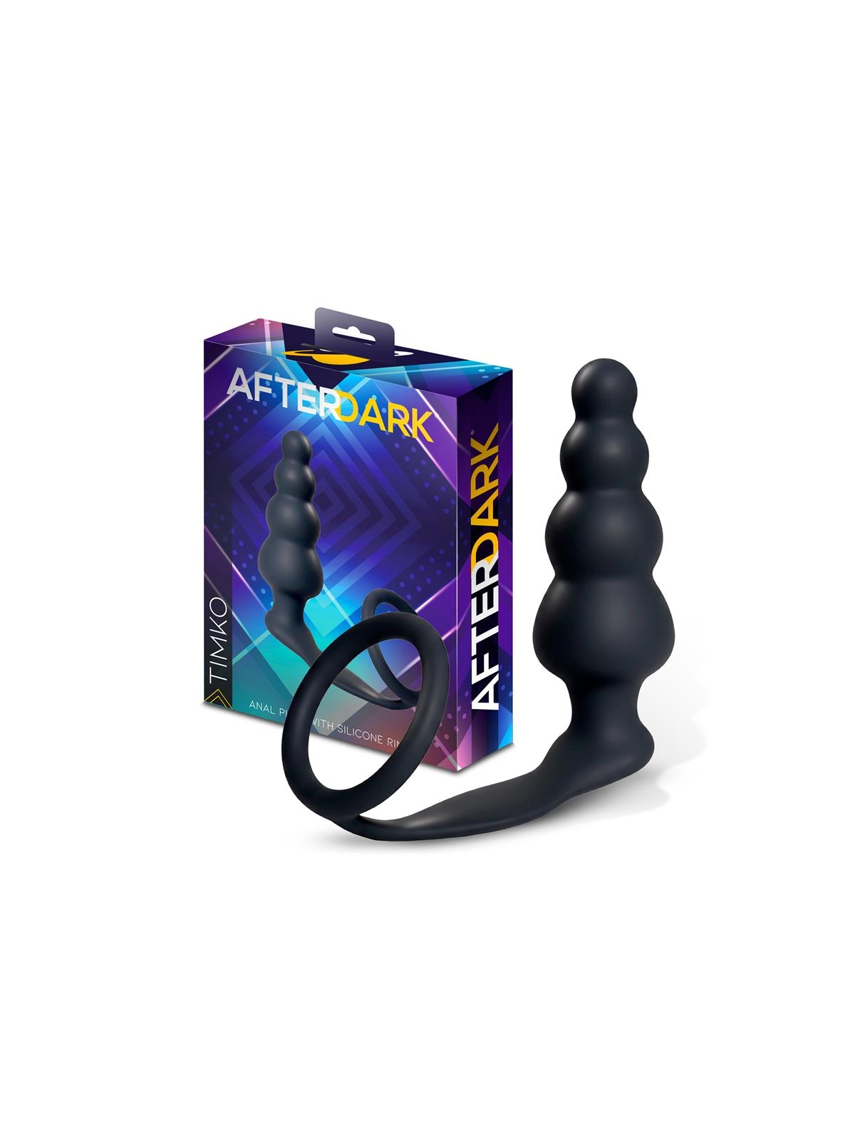 Timko Plug Anal con Anillo de Silicona