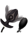Dark Pearl Plug Anal con Inflado y Vibracion con Control Remoto
