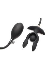 Dark Pearl Plug Anal con Inflado y Vibracion con Control Remoto