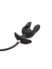 Dark Pearl Plug Anal con Inflado y Vibracion con Control Remoto