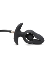 Dark Pearl Plug Anal con Inflado y Vibracion con Control Remoto