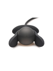 Dark Pearl Plug Anal con Inflado y Vibracion con Control Remoto