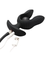 Dark Pearl Plug Anal con Inflado y Vibracion con Control Remoto