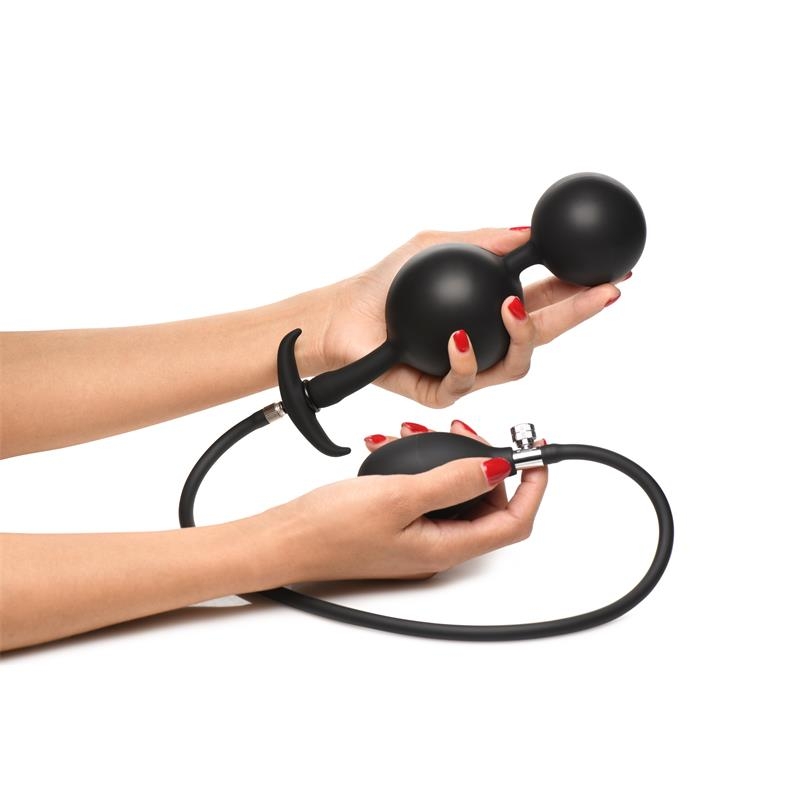 Ass Rattler Bolas Anales con Inflado y Peso