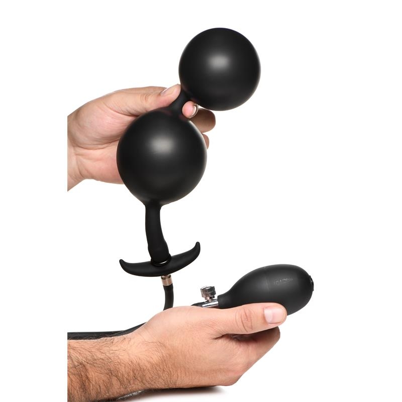 Ass Rattler Bolas Anales con Inflado y Peso