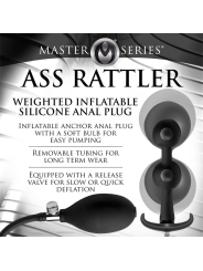 Ass Rattler Bolas Anales con Inflado y Peso