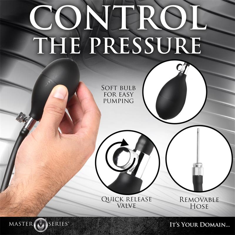 Ass Rattler Bolas Anales con Inflado y Peso