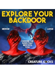 Dragonspawn Plug Anal Silicona Talla L