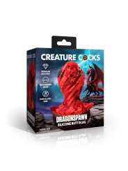 Dragonspawn Plug Anal Silicona Talla L