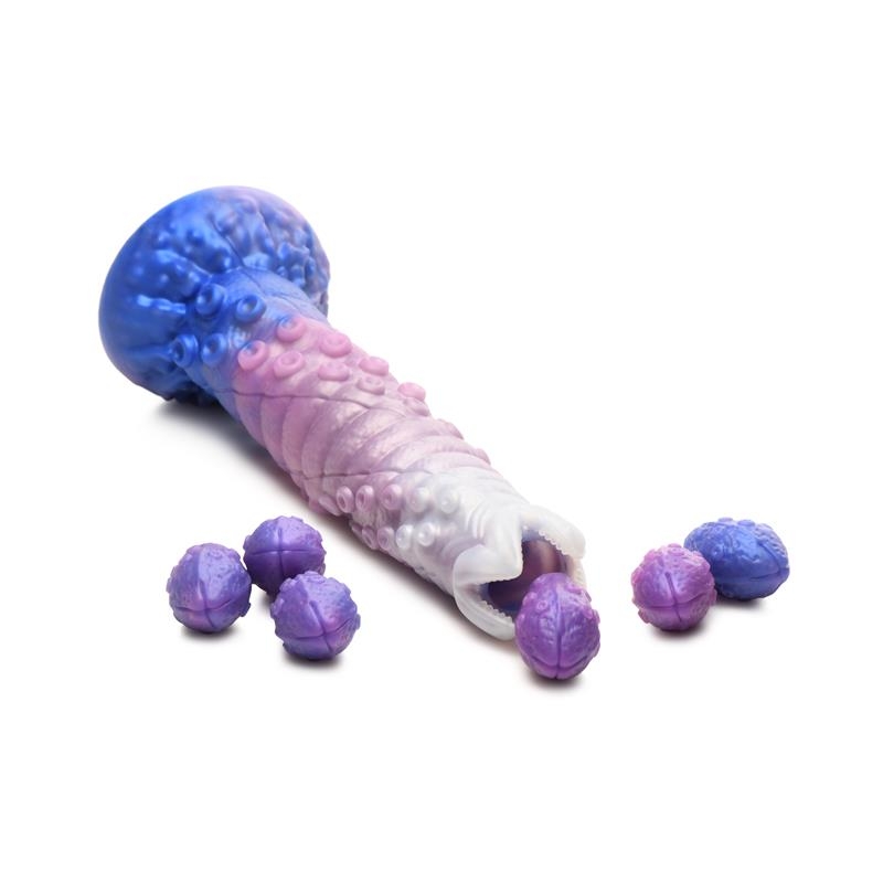 Tenta Queen Dildo Ovipositor con 6 Huevos