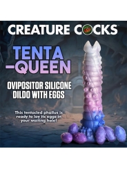 Tenta Queen Dildo Ovipositor con 6 Huevos