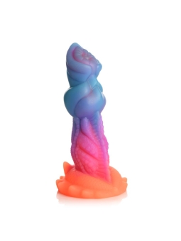 Aqua Cock Dildo Brilla en la Oscuridad Silicona