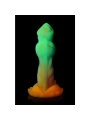 Aqua Cock Dildo Brilla en la Oscuridad Silicona