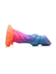 Aqua Cock Dildo Brilla en la Oscuridad Silicona