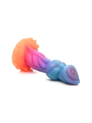 Aqua Cock Dildo Brilla en la Oscuridad Silicona
