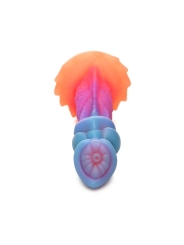 Aqua Cock Dildo Brilla en la Oscuridad Silicona