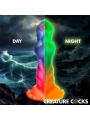 Aqua Cock Dildo Brilla en la Oscuridad Silicona