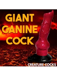 Hell Hound Dildo Silicona 19 cm 75