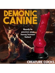 Hell Hound Dildo Silicona 19 cm 75