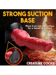 Hell Hound Dildo Silicona 19 cm 75