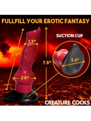 Hell Hound Dildo Silicona 19 cm 75