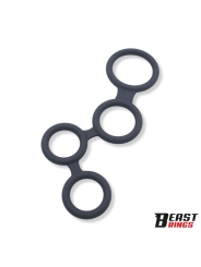 Multi Anillo para el Pene Silicona 47 mm