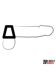 Multi Anillo para el Pene Silicona 47 mm