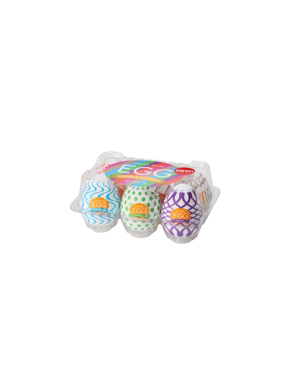 Pack de 6 Huevos Tenga Egg Wonder Package